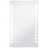 vidaXL Espelho de parede LED para casa de banho 60x100 cm
