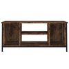 vidaXL M&oacute;vel p/ TV 102x35x45 cm madeira processada carvalho fumado