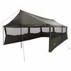 vidaXL Barraca Familiar Marrom cinza 600 x 402 x 268 cm