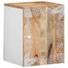 vidaXL Arm&aacute;rio suspenso para WC 38x33,5x48 cm mangueira maci&ccedil;a