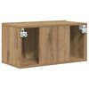 vidaXL Conjunto de m&oacute;vel de TV 2 pcs Castanho 60 x 30 x 30 cm