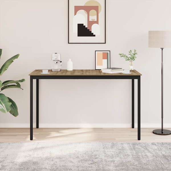 vidaXL Mesas de jantar Madeira processada