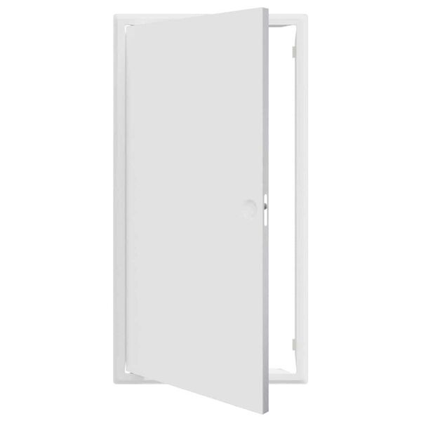 vidaXL Painel de Acesso Branco 63 x 33 x 3 cm A&ccedil;o
