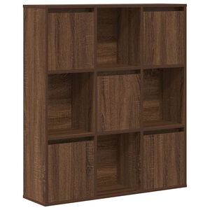 vidaXL Estante 89x24x101,5 cm derivados de madeira carvalho castanho