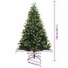 vidaXL &Aacute;rvore de Natal Artificial com Hastes Flex&iacute;veis 150 LEDs 150 cm