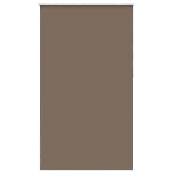 vidaXL Persiana de enrolar 140x210 cm largura tecido 136,6cm poli&eacute;ster