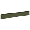 vidaXL Cama de Jardim Elevada Verde-Azeitona 380 x 40 x 40 cm A&ccedil;o