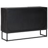 vidaXL Buffet Preto 105 x 30 x 68 cm
