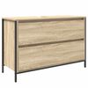 vidaXL Gabinete para lavat&oacute;rio com gavetas, carvalho Sonoma, 90x34,5x60 cm
