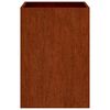 vidaXL Vaso/floreira 52x48x75 cm a&ccedil;o corten