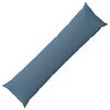 vidaXL Capa almofada HEERLEN Azul Jeans 40 x 145 cm Tecido