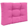 vidaXL Almofada para Sof&aacute; Externo 2 pcs Rosa Poli&eacute;ster