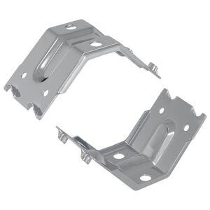 vidaXL Suporte 2 Revestido de zinco 106 x 55 x 1,5mm A&ccedil;o