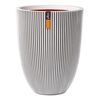 Capi Vaso elegante Groove 46x58 cm cor marfim