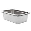 vidaXL Recipientes gastronorm 2 pcs GN 1/1 150 mm a&ccedil;o inoxid&aacute;vel