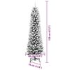 vidaXL &Aacute;rvore de Natal Artificial Branco 120 cm PVC, Metal e Pl&aacute;stico