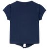T-shirt infantil azul-escuro 116