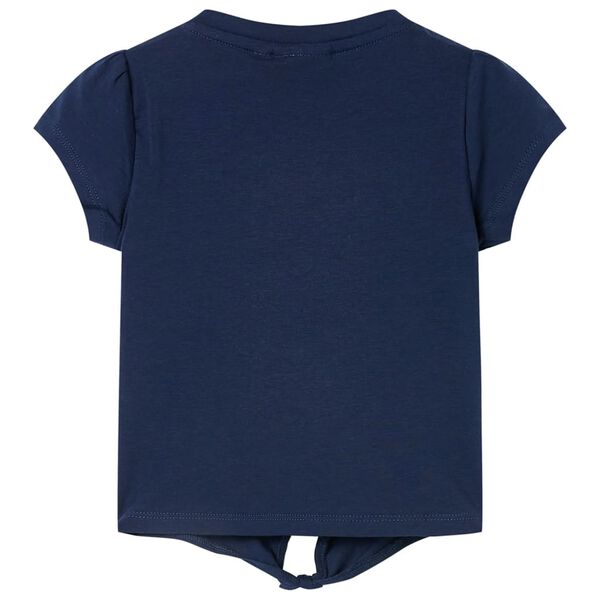 T-shirt infantil azul-escuro 116