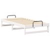 vidaXL Estrutura da Cama Branco 90 x 190 cm Madeira de Pinheiro S&oacute;lida