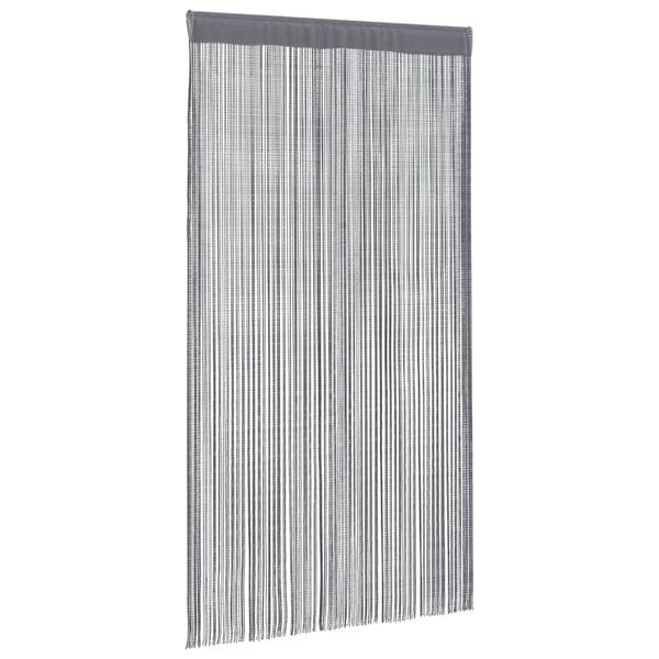 vidaXL Cortinas de corda 2 peças antracite 140x250 cm
