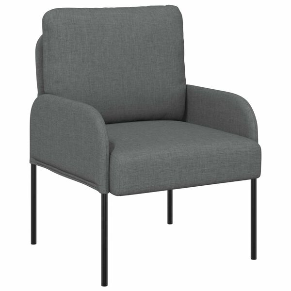vidaXL Conjuntos de sof&aacute;s 3 pcs Cinza Escuro 115 x 56 x 80 cm