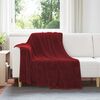 vidaXL Cobertores de Sof&aacute; 6 pcs Vermelho Bordeaux 150 x 200 cm L&atilde;