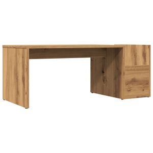 vidaXL Mesa de centro 90x45x35 cm derivados madeira carvalho artisiano