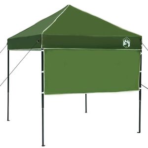 vidaXL Tenda de Toldo Manual Verde 194 x 194 x 251 cm tecido