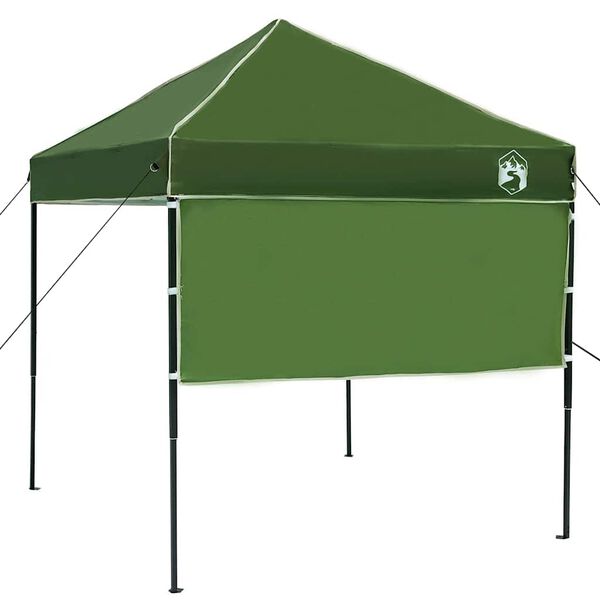 vidaXL Tenda de Toldo Manual Verde 194 x 194 x 251 cm tecido