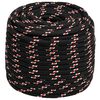 vidaXL Corda utilit&aacute;ria multiusos 16 mm 100 m Preto e Vermelho PP
