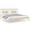 vidaXL Estrutura de cama super king 180x200 cm madeira maci&ccedil;a