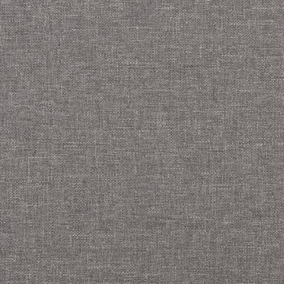 vidaXL 4 pcs conjunto de sofás c/ almofadões tecido cinza-claro