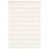 vidaXL Cortina de zebra 110x100 cm largura do tecido 105,9cm poli&eacute;ster