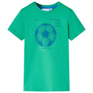 T-shirt de crian&ccedil;a verde 104