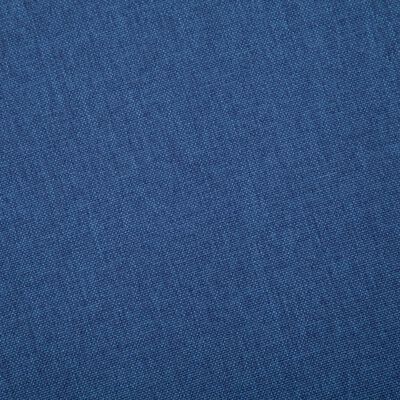 vidaXL Sofá de 3 lugares em tecido azul