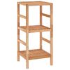 vidaXL Unidade de prateleiras WC 35,5x35,5x79 cm nogueira maci&ccedil;a