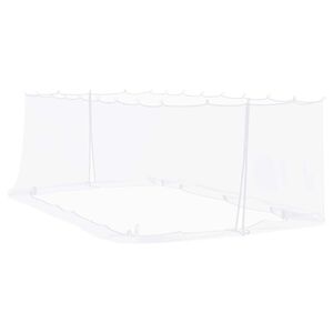 vidaXL Rede Mosquiteira para Gazebo 220 mesh Branco 6 x 3 x 2 m