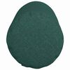 vidaXL Almofadas de Apoio 2 pcs Verde Escuro &Oslash; 25 x 70 cm tecido