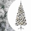 vidaXL &Aacute;rvore de Natal artificial com bolas 210 cm 300 LED