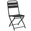 vidaXL Cadeira Dobrável de Jardim 2 pcs Antracite 55 x 56.5 x 91cm Aço