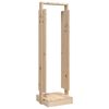 vidaXL Suporte de lenha 33,5x30x110 cm pinho maci&ccedil;o