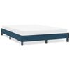vidaXL Estrutura de cama sem colch&atilde;o 160x210 cm veludo azul