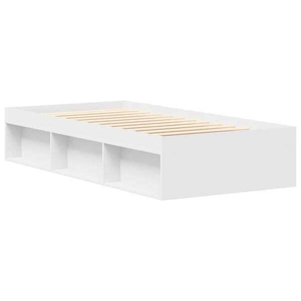 vidaXL Estrutura de cama 90x200 cm branco