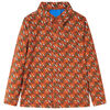 Camisa para crian&ccedil;a cor ferrugem-claro 128