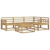 vidaXL Conjunto de Sof&aacute;s para Exterior 5 pcs Branco 79 x 79 x 37 cm