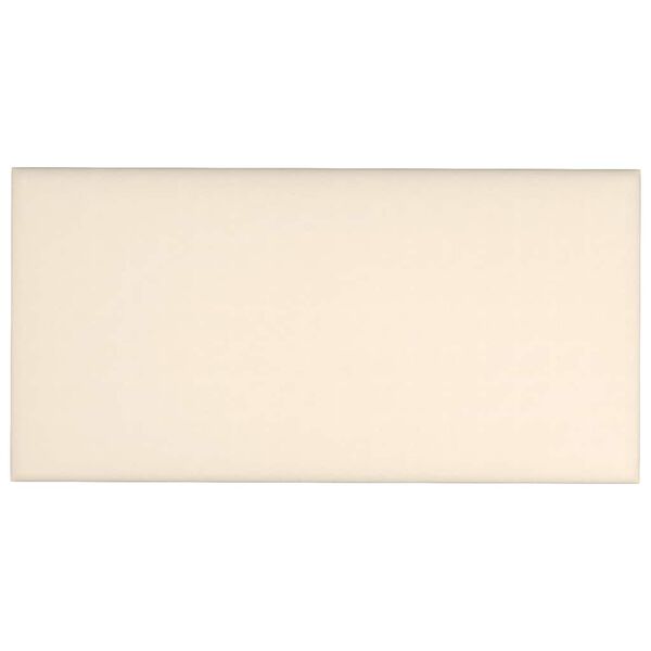 vidaXL Painel de parede 12 pcs 30x15 cm veludo 0,54 m² cor creme