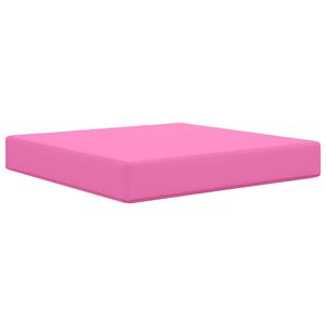 vidaXL Almofada para Sof&aacute; Externo Poli&eacute;ster Rosa 60 x 60 cm