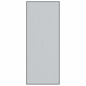 vidaXL Tapete de Entrada Cinza e Preto 120 x 300 cm 100% Poliamida