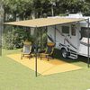 vidaXL Tapete de campismo para tenda 250x600 cm bege