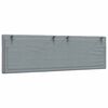 vidaXL Almofad&atilde;o de cabeceira Hanko 160 cm tecido cinzento-claro